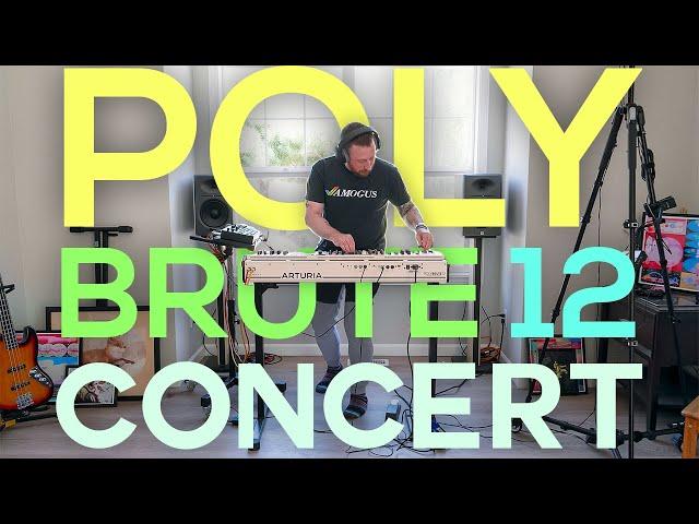 Arturia Polybrute 12: In Concert