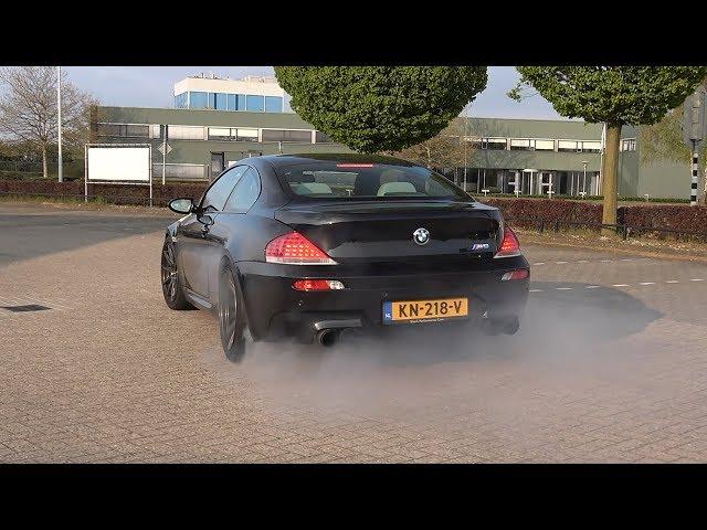 BMW M6 V10 - CRAZY BURNOUTS, ACCELERATIONS & EPIC V10 SOUNDS!