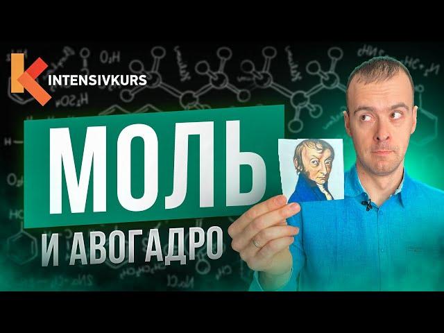 Как за 4 МИНУТЫ выучить Химию? Химическое Количество, Моль и Закон Авогадро