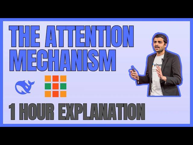 The Attention Mechanism 1 hour explanation