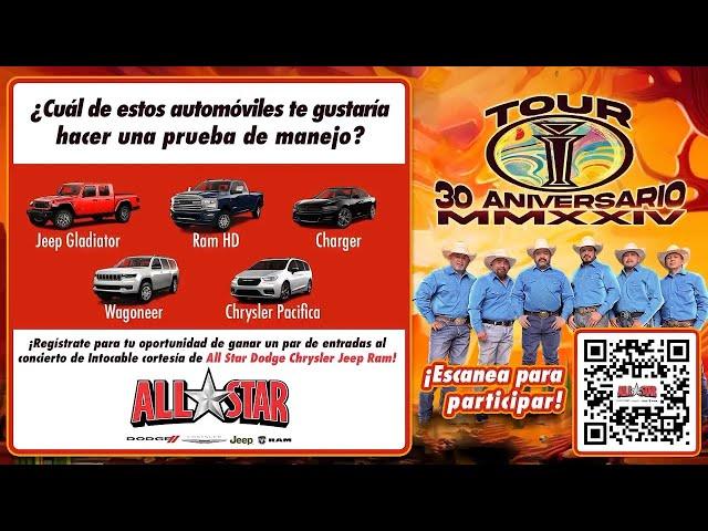 Telemundo St Louis: Intocable Contest sponsored by All Star Dodge Chrysler Jeep RAM