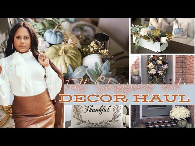 FALL 2024 HOME DECOR HAUL| HOMEGOODS, AMAZON, ROSS