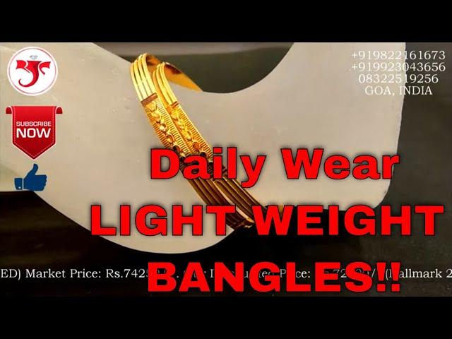 22 GRAMS BANGLES| RIKS WITH AWESOME LIFE- RK JEWELLERS