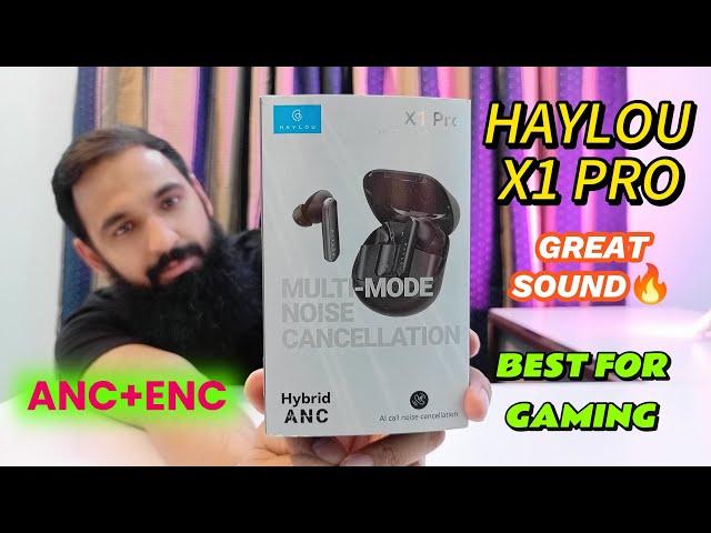 Haylou X1 Pro Hybrid ANC earbuds | Amazing Sound  | Best wireless earbuds for Gaming | ANC and ENC