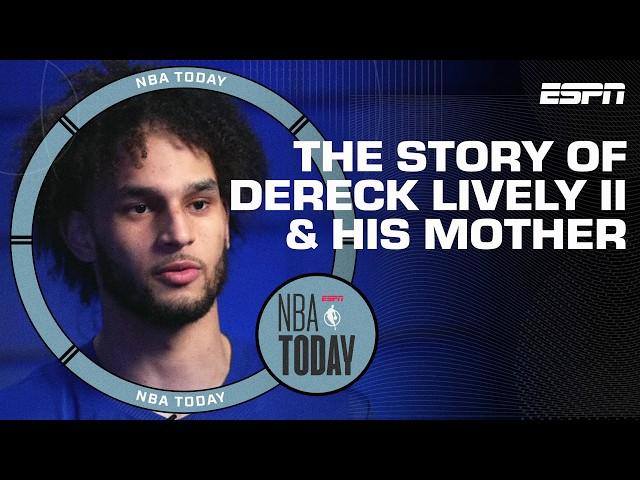 Just Keep Watching: The story of Dereck Lively II and his mom Kathy Drysdale | NBA Today