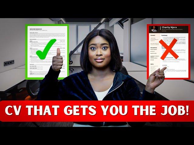 How to Write a UK CV | Free CV Template + Tips!