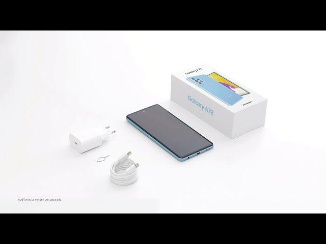 Samsung - Unboxing Galaxy A72