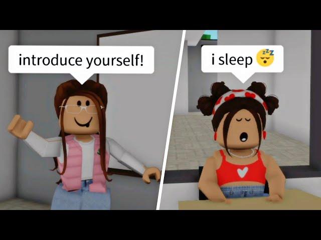 When it's the first day of school (meme) Brookhaven  RP | ROBLOX