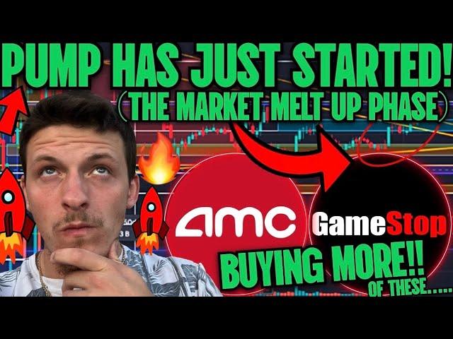 GME AMC STOCK MELT UP BEGINS!!!!!!!!!!