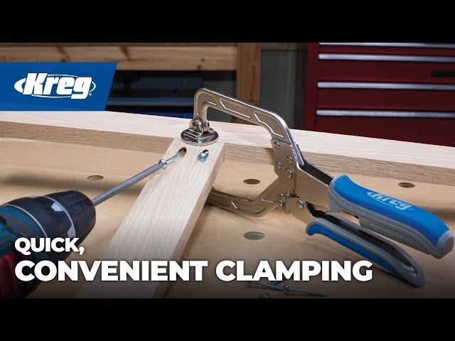 Quick, Convenient Clamping For Pocket-Hole Joinery and Woodworking | Kreg Clamps