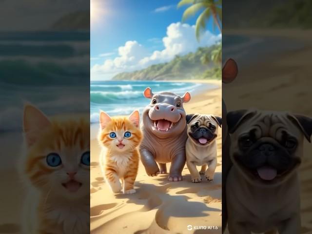 ฮิปโปแคระ ตด #aigenerated #cute #moodeng #funny #ตลก #ฮิปโปแคระ #ตด
