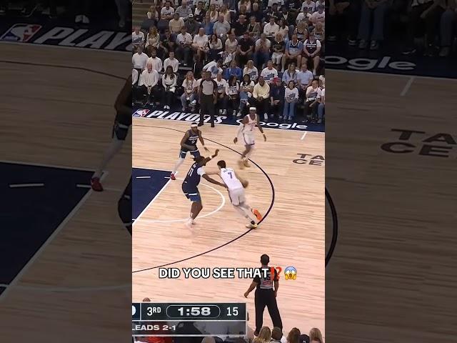 WHAT A SLAM!!!! #nba #nbahighlights #nba2k25 #okc #okcthunder #oklahoma #nbaplayoffs #sports #bball
