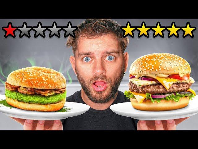 we tested VEGAN vs REAL MEAT