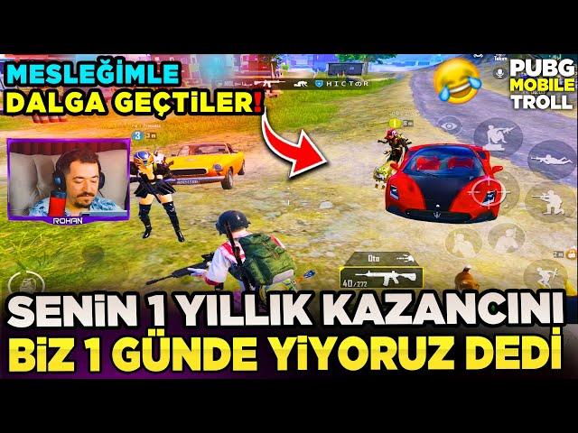 MESLEĞİMİ SORDULAR SOĞANCIYIM DEDİM - SENİN YILLIK KAZANCINI BİZ 1 GÜNDE HARCIYORUZ DEDİ DALGA GEÇTİ