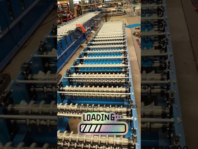 Metal corrugated roofing sheet forming machine#machine #machinery #rollforming #rollformingmachine