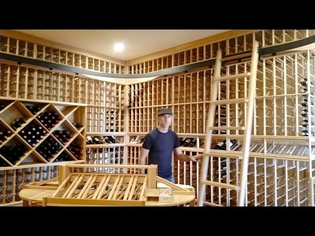 Cellar Rolling Ladder