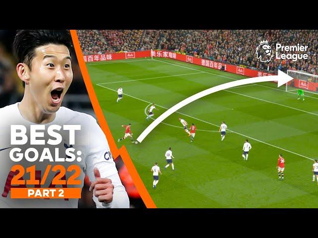 BEST Premier League goals of 2021/22 ft. Son Heung-min, Cristiano Ronaldo & more! | Part 2