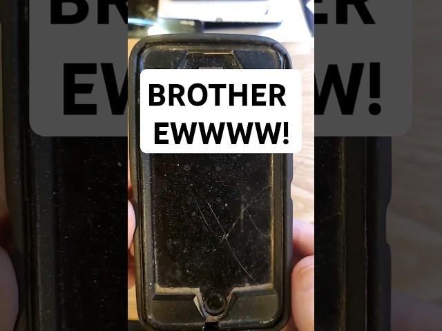 Take Your Phone Out Your Case and Clean It - Friendly Reminder