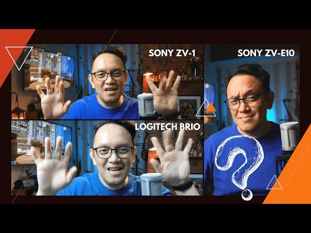 Sony ZV-E10 vs. Sony ZV-1 vs. Logitech Brio: Unboxing, Comparison, and Livestreaming Look