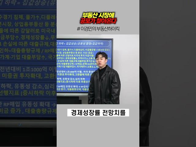 부동산 시장에 공포가 찾아온다 | 이경민의 부동산하이킥