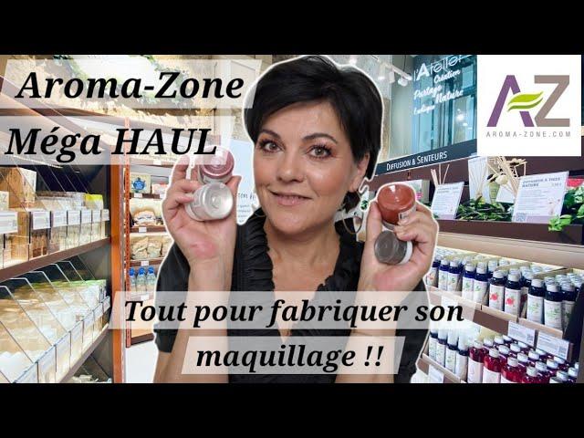 DIY Aroma-zone Méga Haul / Tout pour fabriquer son maquillage #haul