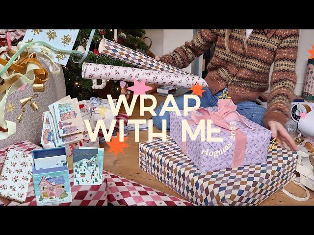 WRAP WITH ME + everything we bought delilah and more | VLOGMAS