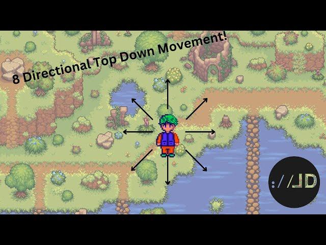 Easy 2D Top Down Movement Unity