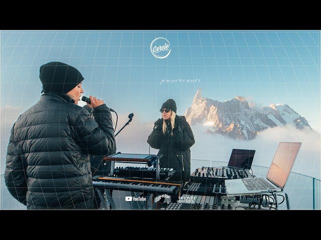 Eli & Fur live for Cercle from Courmayeur, Skyway Monte Bianco, Italy