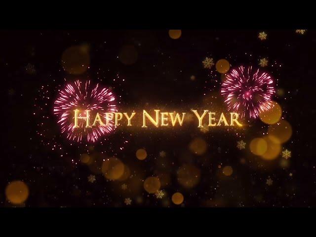 4K Video Happy New Year Greetings | Happy New Year Templates