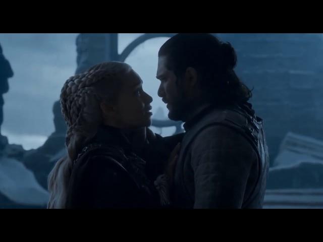 Jon Snow kills Daenerys Targaryen. Game of Thrones S8 E6