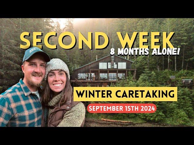 Week Two Update |  Remote Winter Caretaking BC | Feeling at Home