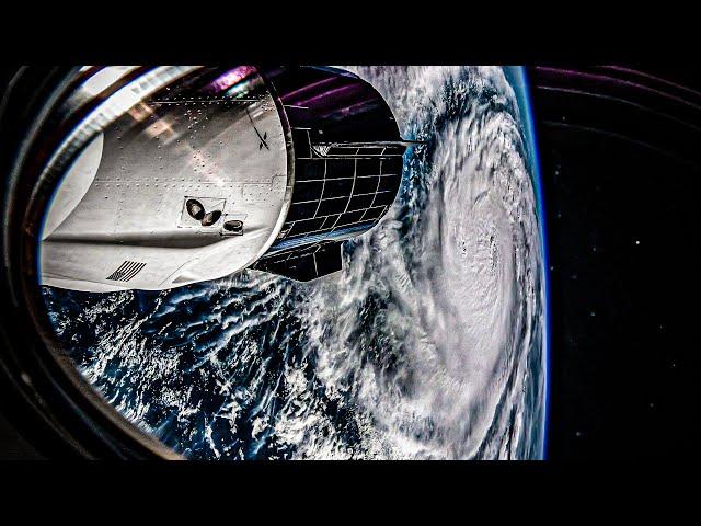 ISS Timelapse - Hurricane Milton (08 Oct 2024)