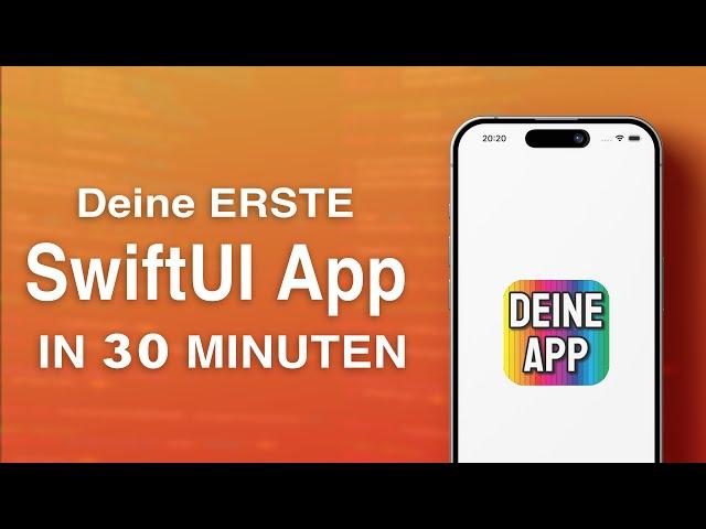 Anfänger SwiftUI Tutorial: Deine erste iOS APP - Deutsch 2024