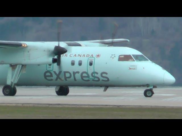 Bombardier Dash 8-100 Takeoff