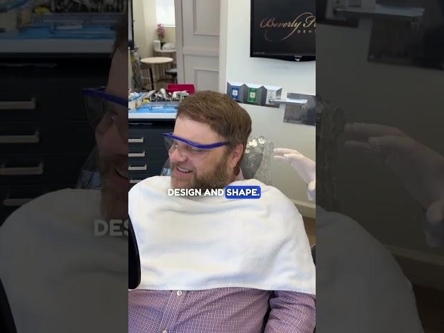 Trying Out Veneers with Patient Chris | Beverly Hills Dentistry