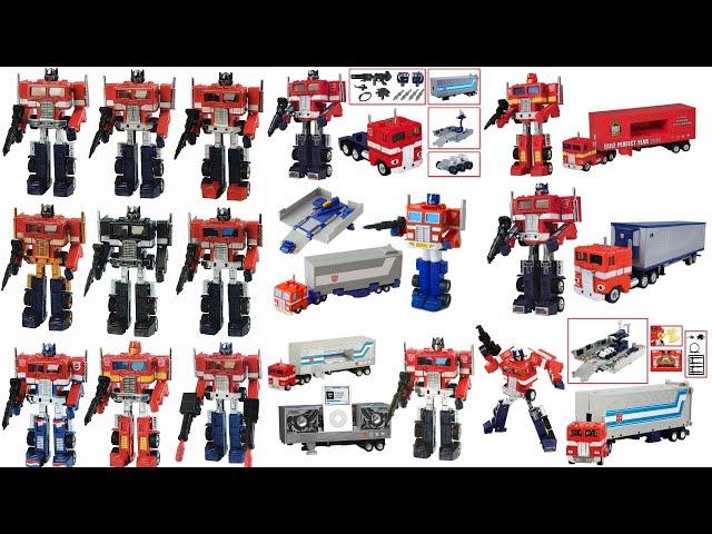 From G1 To Missing Link: Every Transformers G1 OPTIMUS PRIME RELEASED SO FAR (1984 - 2024)!!!!!