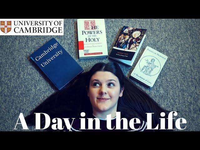 DAY IN THE LIFE - Cambridge University 1st Year English Literature Student