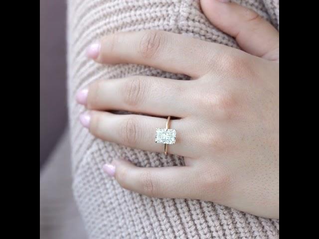 The Bella – Yellow Gold   Affordable Engagement Rings