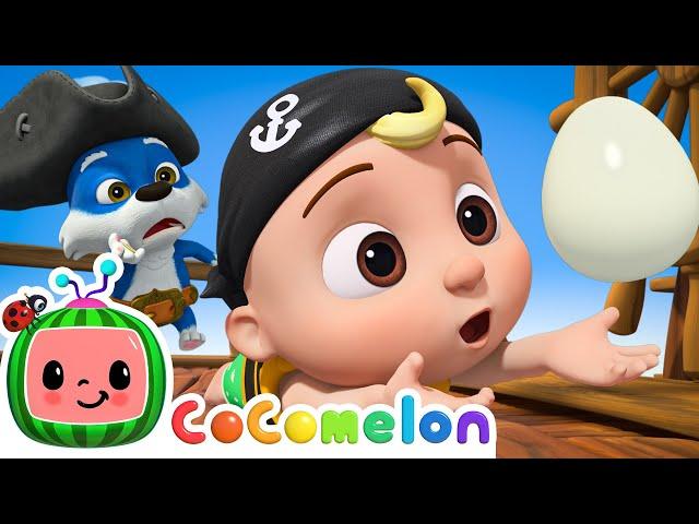 Humpty Dumpty Pirate Ship | NEW  CoComelon Animal Time | Animals for Kids