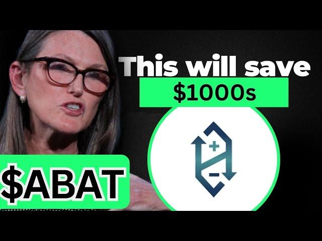 ABAT Stock (American Battery Technology) ABAT STOCK PREDICTION ABAT STOCK Analysis ABAT stock news