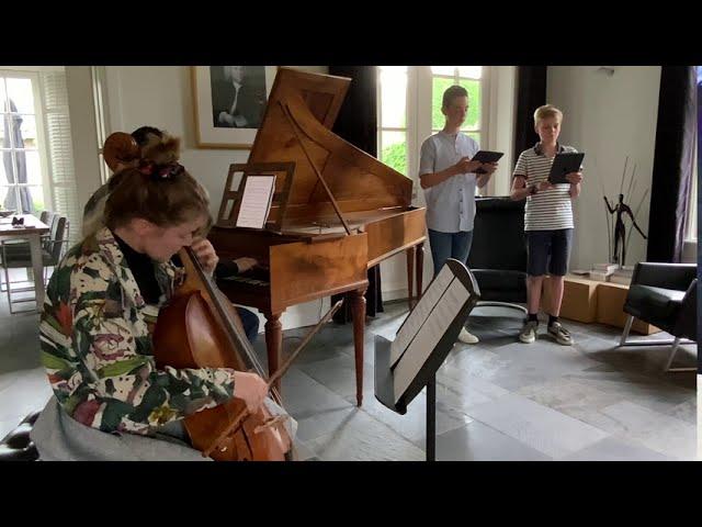 Stabat mater (a due voci) - G. Pergolesi - Nicolaas Stam en Simon Delorme - Kampen Boys Choir