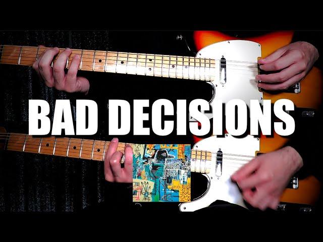 Bad Decisions - The Strokes  ( Guitar Tab Tutorial & Cover )