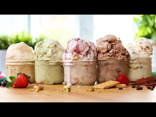 5 EASY Ice Cream Recipes! | SOOOOO GOOD!!!