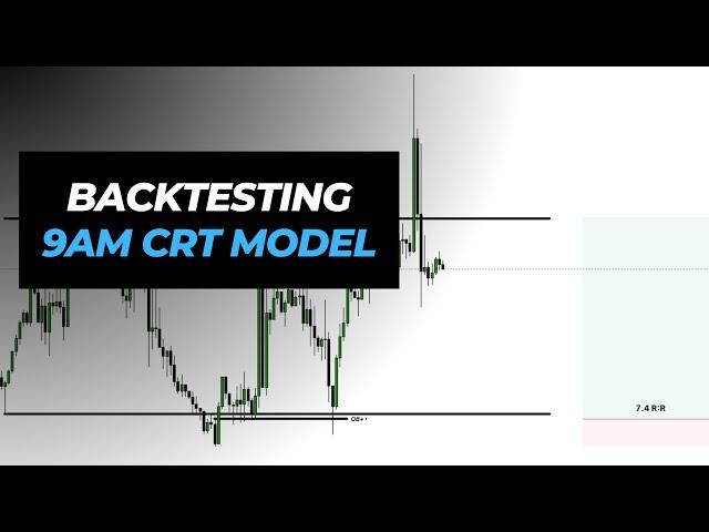 I Backtested CRT So You Don’t Have To | Insane Results! | 9am CRT Model