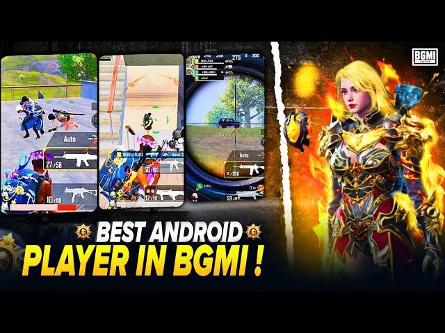 BEST ANDROID PLAYER IN BGMI ll POCO X6 PRO #pubg #bgmi #reno plya # viral gaming