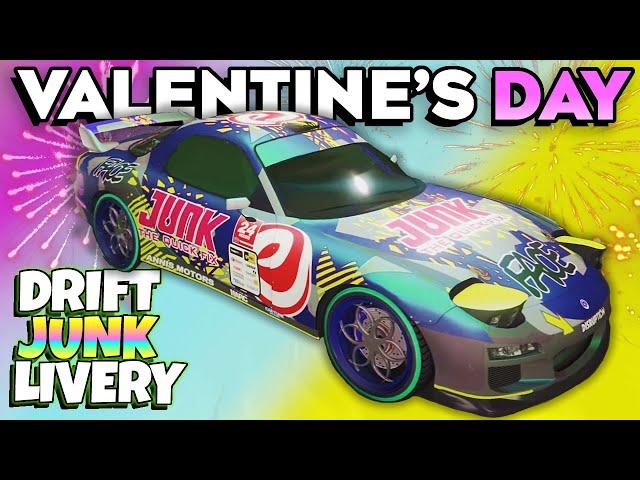 GTA 5 Online How to Unlock New Drift Junk Livery!