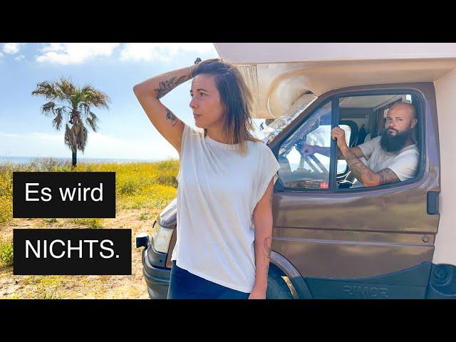 Zu viel erhofft! Wir landen auf dem Schrottplatz. | Vanlife Südspanien