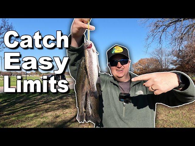 The BEST Way to Catch Stocked Rainbow Trout! (Texas Trout Fishing)