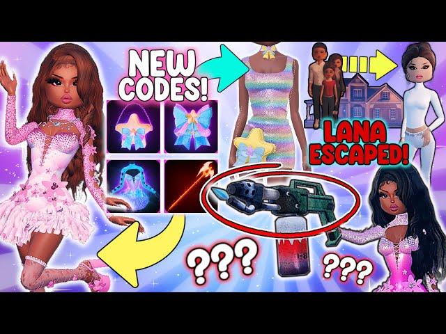 NEW CODES OUT NOW + LANA ESCAPED.. NEW HAIR, REWORKS + MORE! Dress To Impress UPDATE!  | Roblox