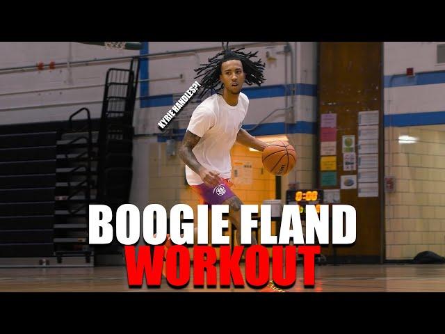 Arkansas PG Boogie Fland FULL Workout w/ @Daily_Maintenance_Training | The Keys To Being Shifty!